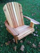 Click to enlarge image  - Oversized Adirondack Chair: 23 inch seat - Our oversized Adirondack Chair for maximum comfort!