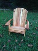 Click to enlarge image  - Oversized Adirondack Chair: 23 inch seat - Our oversized Adirondack Chair for maximum comfort!